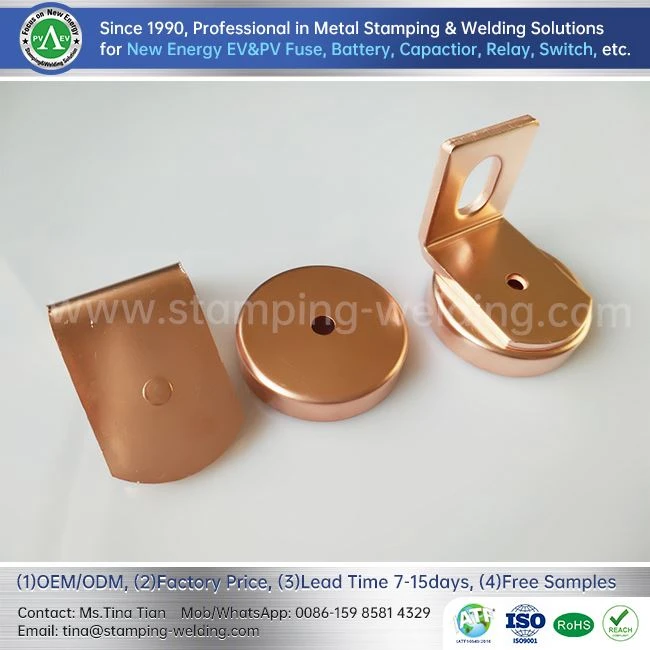 Copper Outer Caps For Time-delay Fuse
