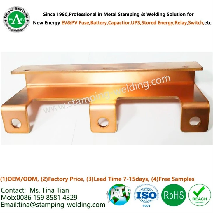 Flat Copper BusBar to Power Distribution