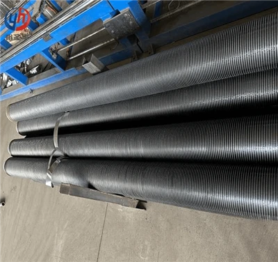Radiator cu țevi cu aripioare galvanizate cu aripă rotundă Dn50-60