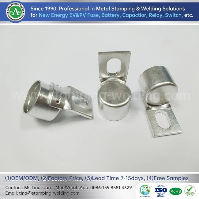 Copper End Cap For Electrical Fuse