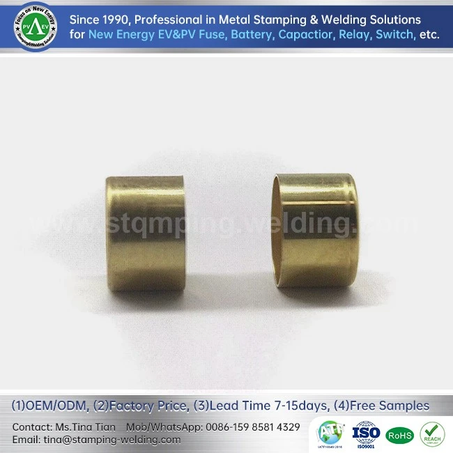 Brass Cap used for High Voltage Fuse