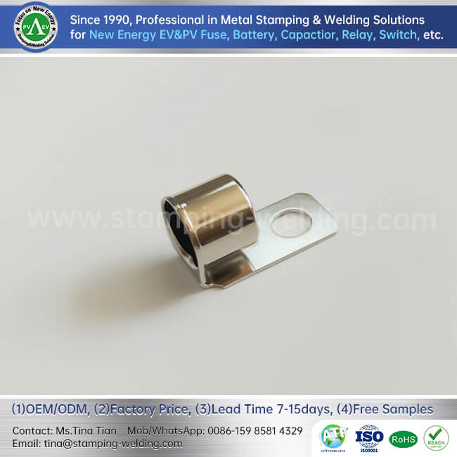 Capac de tub de cupru pentru siguranța vehiculului electric