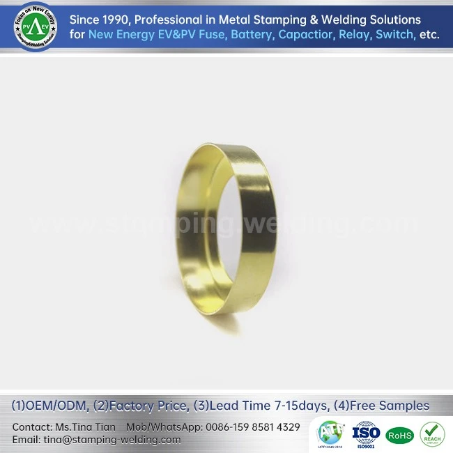 DC fuse brass cap