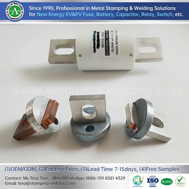 Electric Vehicle Fuse Copper Contact