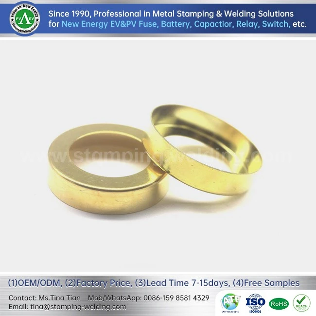 Fusible Link End Cap Brass