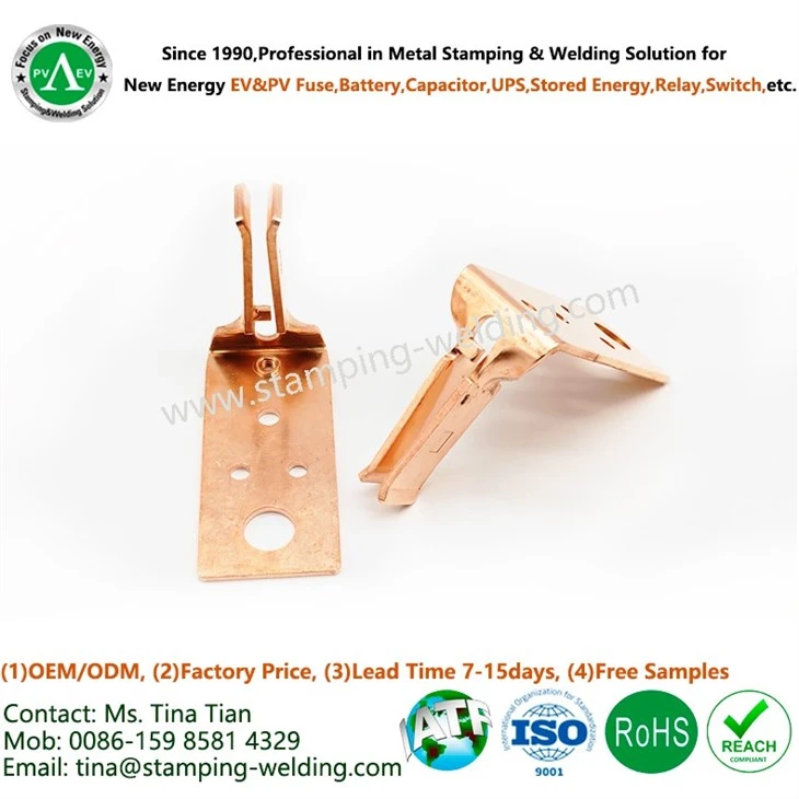 Square Pipe Knife-Shape Contact for NH Fuse
