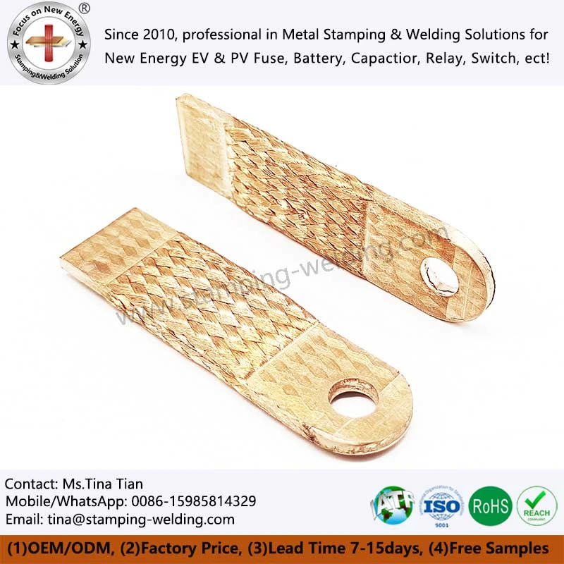 Copper Braided Flexible Connectors Copper Braided Flexible Connectors