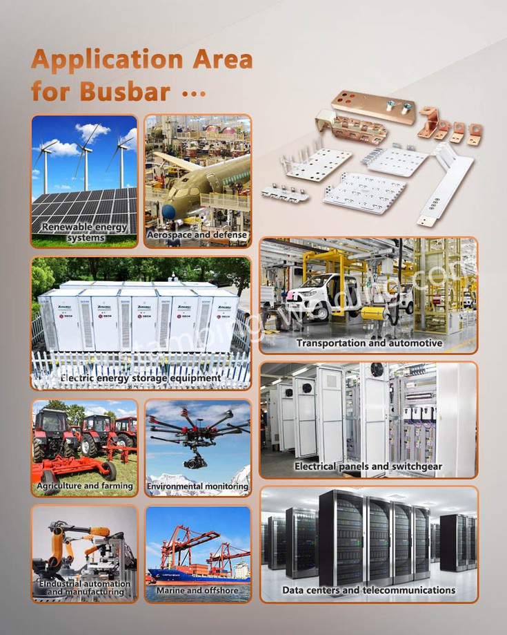 Application Area for PP Plastic Insulation Busbar Application Area for PP Plastic Insulation Busbar