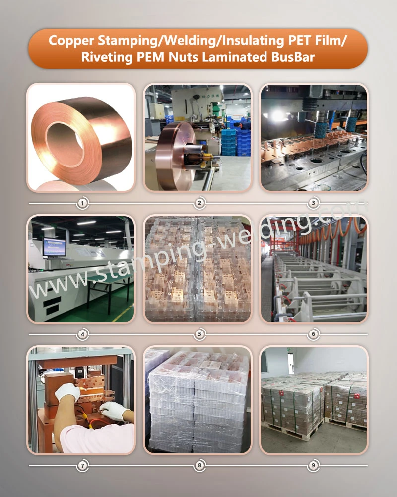 Copper Stamping Welding Insulating PET Film Riveting PEM Nuts Laminated BusBar Copper Stamping Welding Insulating PET Film Riveting PEM Nuts Laminated BusBar