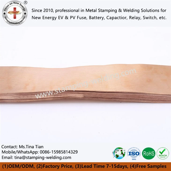 Șunturi flexibile laminate de cupru pentru comutator