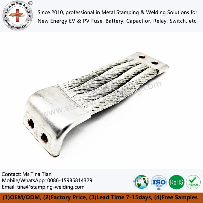 Tin-plated Copper Braided Wire Tin-plated Copper Braided Wire