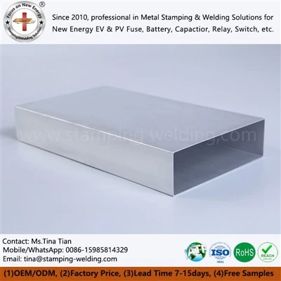 Carcasă pătrată din aluminiu pentru baterie
